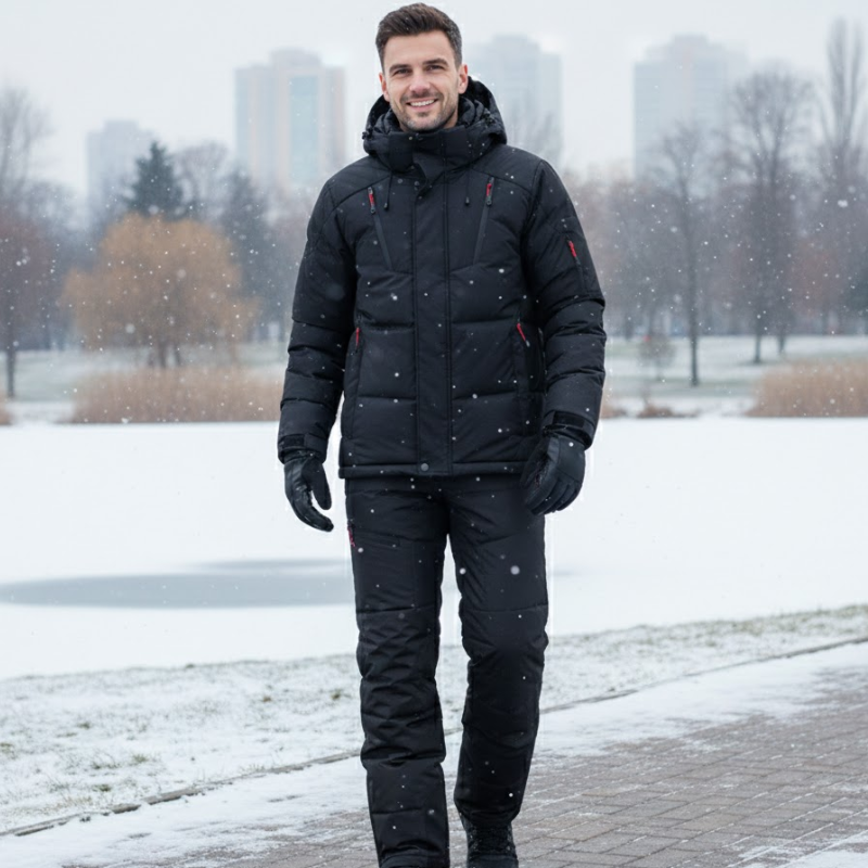 Winter Set: Jacket + Pants | Men’s Winter Outfit
